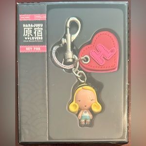 Harajuku Lovers Gwen Stefani Silver Key Fob
